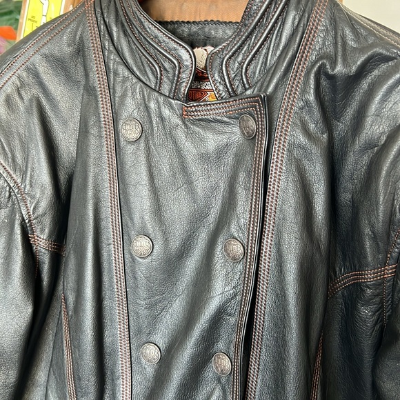 Harley Davidson Leather Jacket - Picture 2 of 5